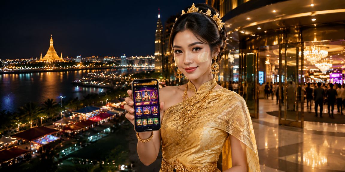 မော်လမြိုင်ကာစီနိုပရိုမိုးရှင်းအတွက် ဖုန်းအသုံးပြုသူ