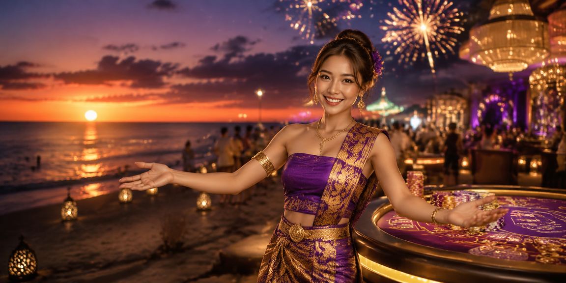 ငပလီကမ်းခြေတွင် ညအချိန်အတွင်း လောင်းသူများ